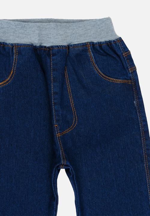 Pop Candy - Girls Skinny Jeans Dark Blue