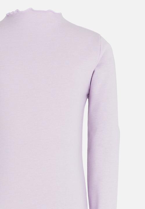 Pop Candy - Long Sleeve Tee Pale Purple