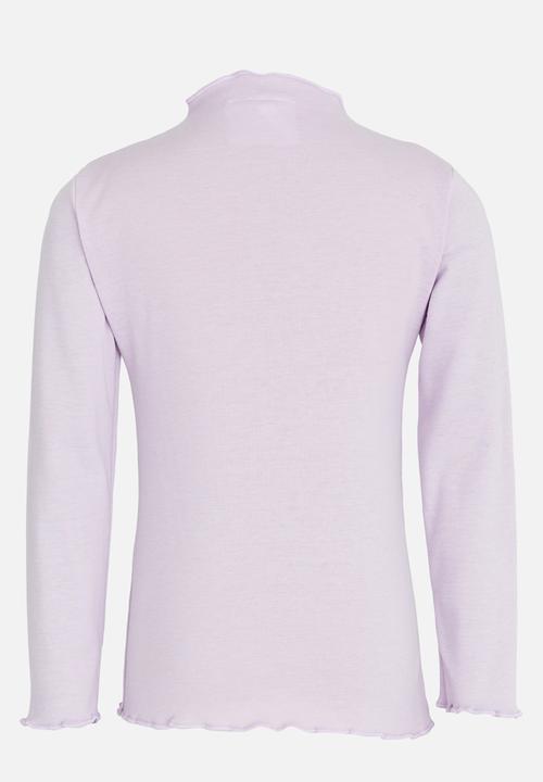 Pop Candy - Long Sleeve Tee Pale Purple