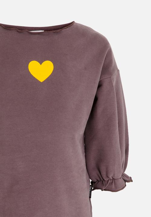 Pop Candy - Long sleeve printed tee - purple