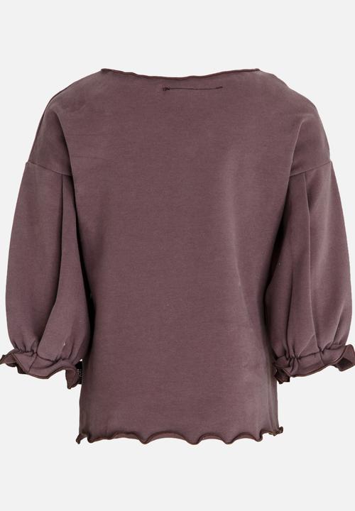 Pop Candy - Long sleeve printed tee - purple