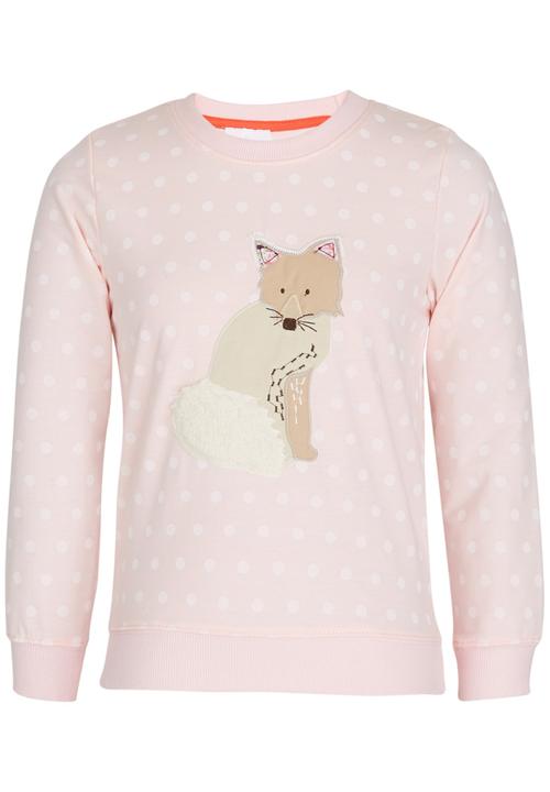 Pop Candy - Applique Sweater Pale Pink