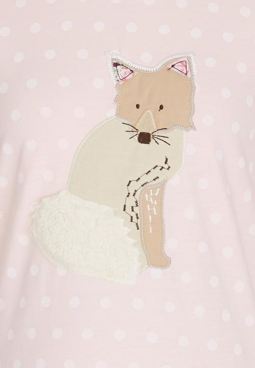 Pop Candy - Applique Sweater Pale Pink