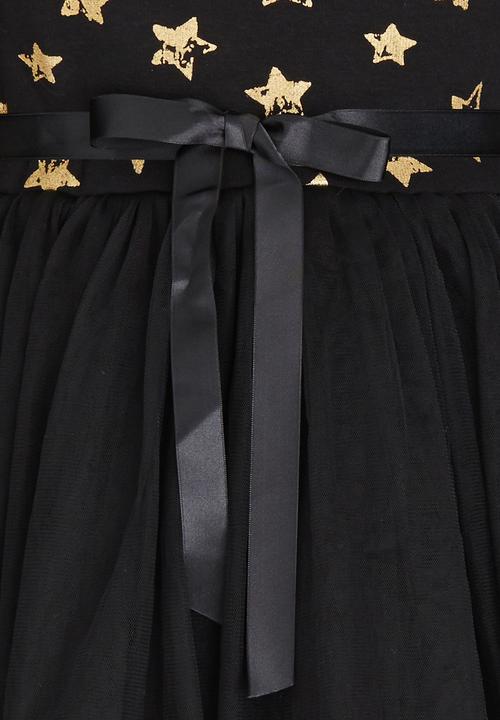Pop Candy - Combo Dress Black