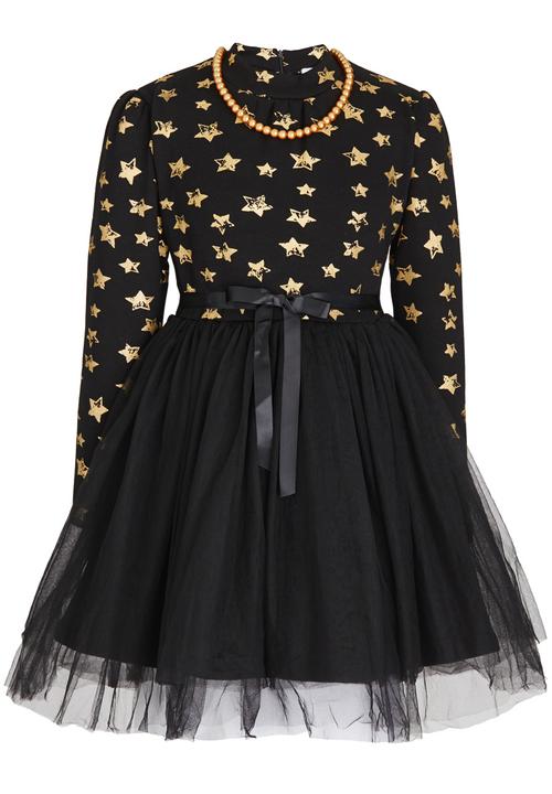 Pop Candy - Combo Dress Black