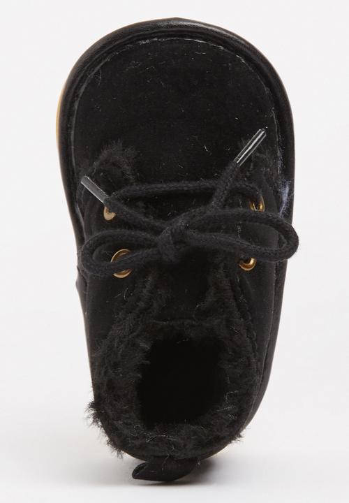 Pop Candy - Lace Ups Boots Black