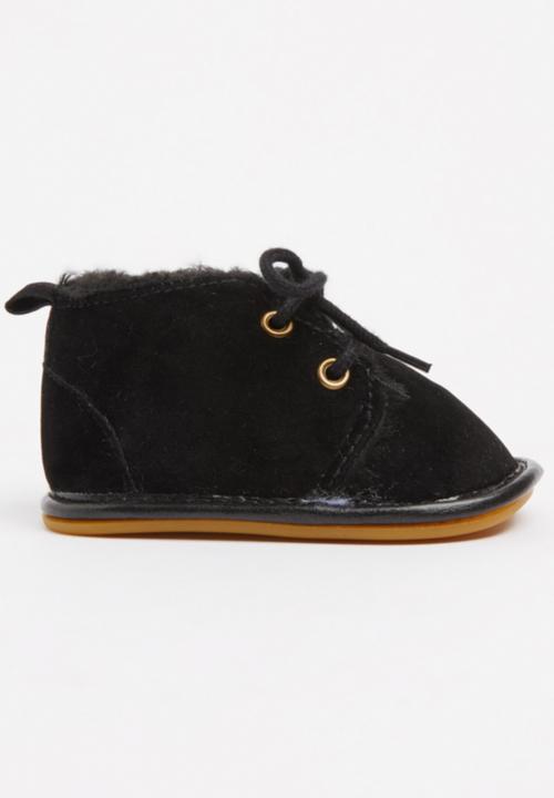 Pop Candy - Lace Ups Boots Black