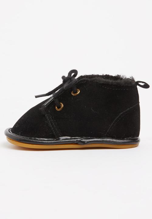 Pop Candy - Lace Ups Boots Black