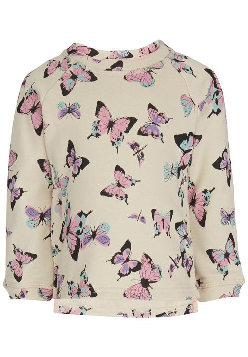 Pop Candy - Printed Butterfly Sweater Multi-colour