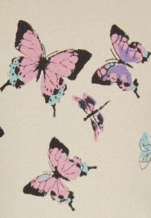 Pop Candy - Printed Butterfly Sweater Multi-colour