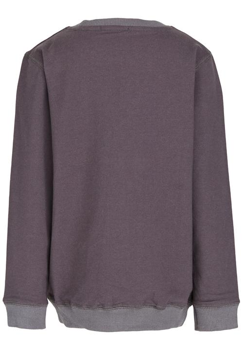 Pop Candy - Car Printed Sweater Grey