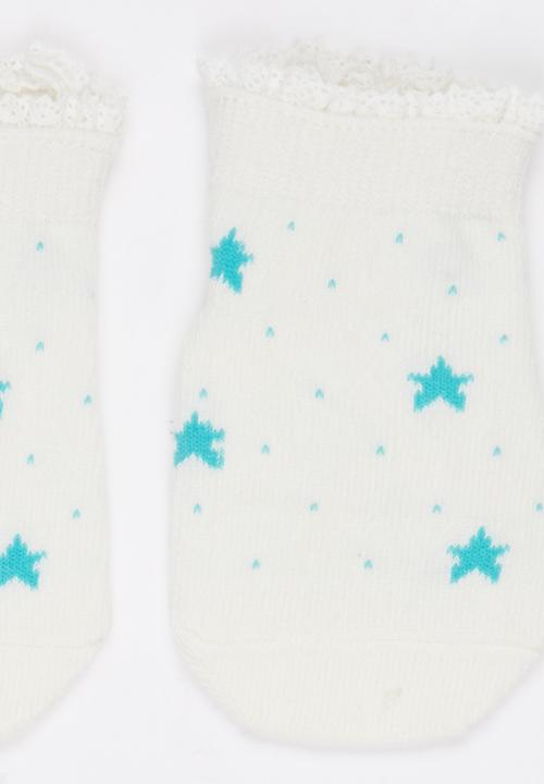 Pop Candy - Ankle Sock Off White