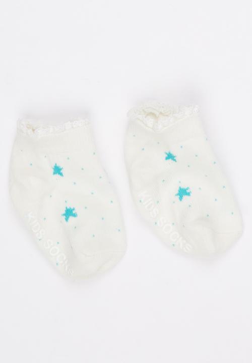 Pop Candy - Ankle Sock Off White