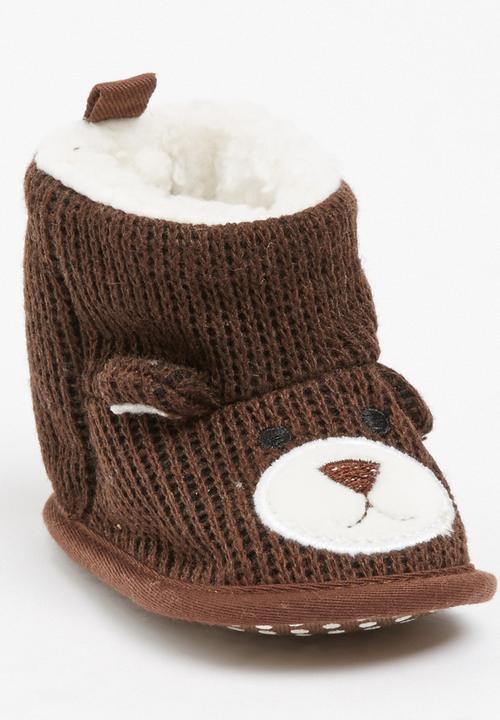 Pop Candy - Bear Boot Brown