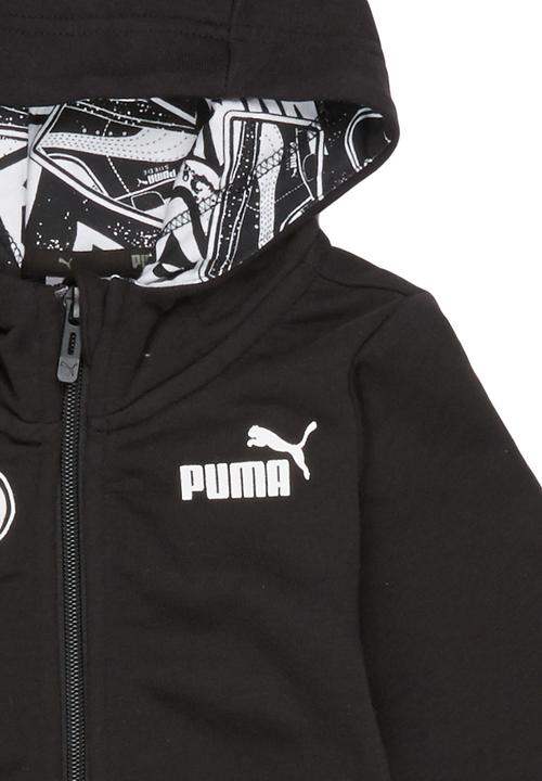 PUMA - Batman  Zip Through Hoody Black