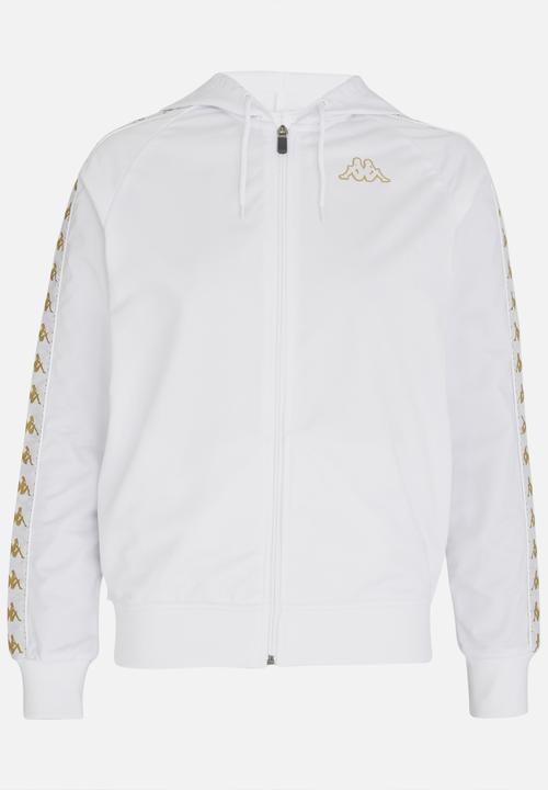 KAPPA - Hooded Sweatshirt White