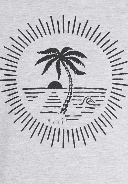 Quiksilver - Medal Winner Boys Tee Grey Melange
