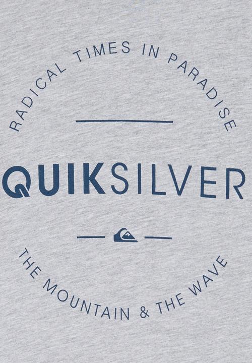 Quiksilver - Youth Day Boys Tee Grey Melange