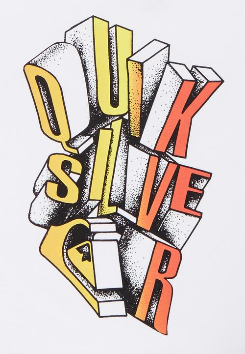 Quiksilver - Fries Tods Tee White