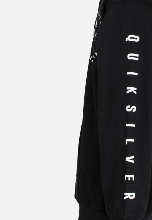 Quiksilver - Stolen Goods Zip Thru Hoodie Black