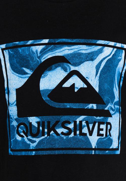 Quiksilver - Volcano Blues Short Sleeve Classic Tee Black