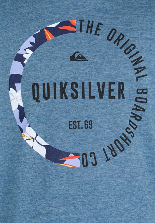 Quiksilver - Revenge Short Sleeve Classic Fit Tee Blue