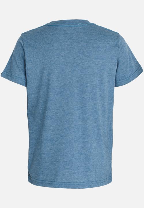 Quiksilver - Revenge Short Sleeve Classic Fit Tee Blue