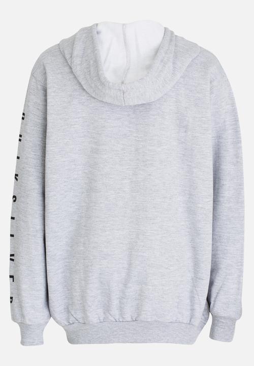 Quiksilver - Stolen Goods Zip Thru Hoodie Grey