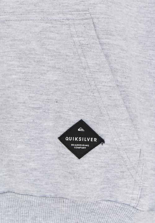 Quiksilver - Break Up Long Sleeve Hoodie Grey