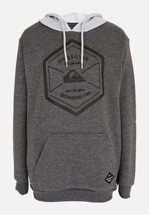 Quiksilver - Weidman hoodie - grey 