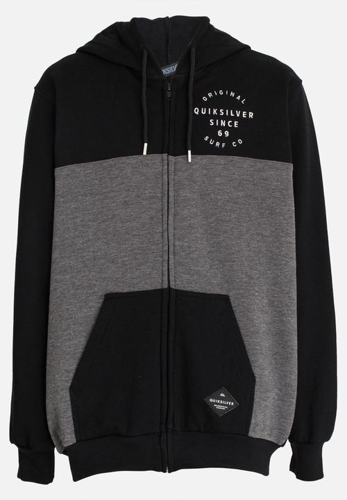 Quiksilver - Scorpian King Long Sleeve Hoodie Black
