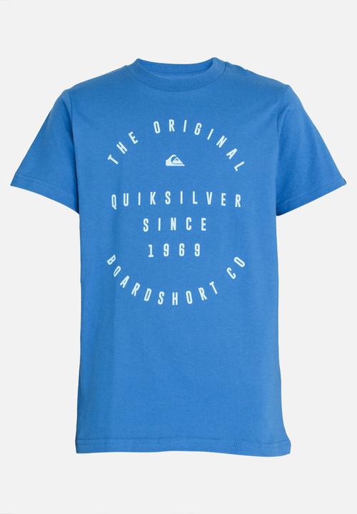 Quiksilver - Dome Speak Short Sleeve Tee Cobalt