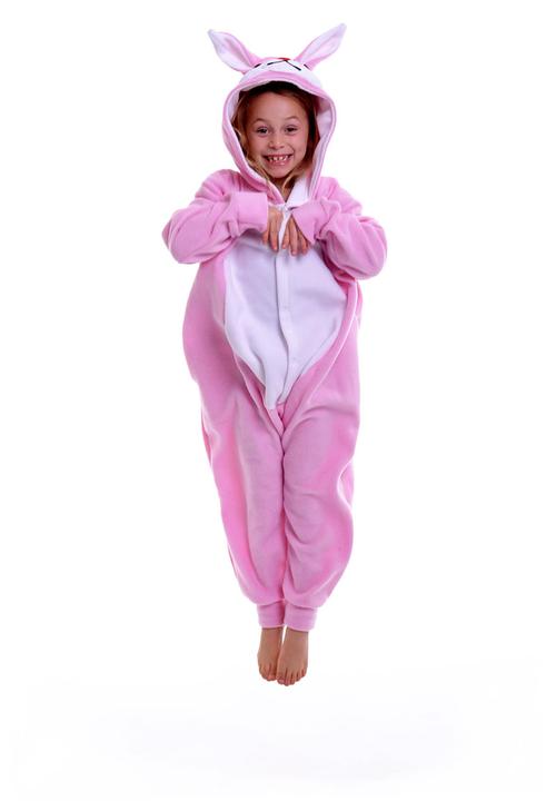 aFREAKa Clothing - Pink Bunny Onesie Mid Pink