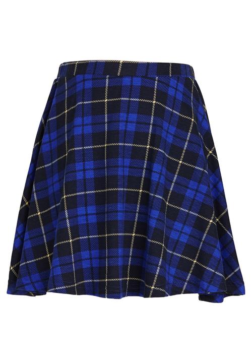 Rebel Republic - Check Skirt Blue