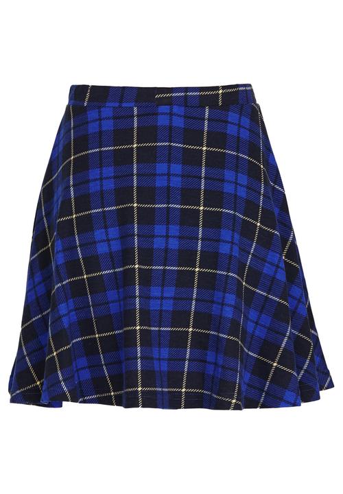Rebel Republic - Check Skirt Blue