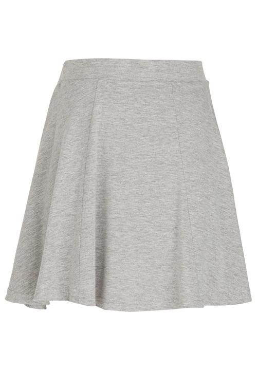 Rebel Republic - Panel Skater Skirt Grey Melange