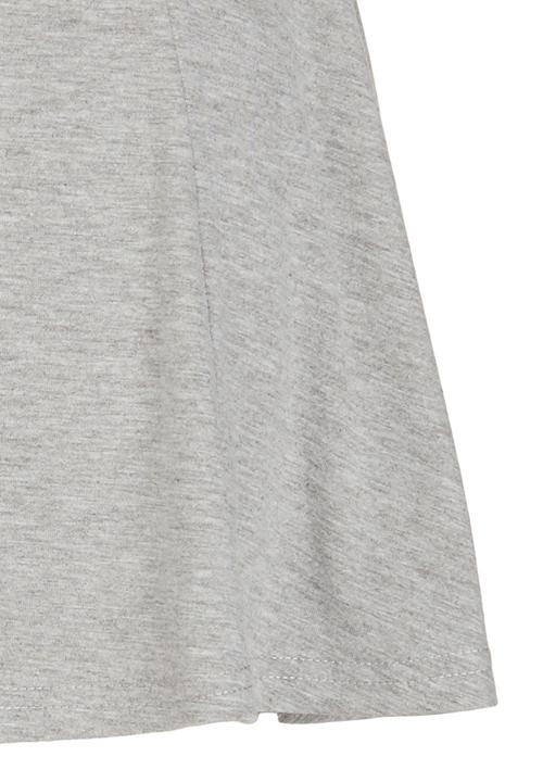 Rebel Republic - Panel Skater Skirt Grey Melange