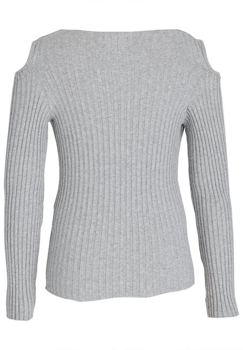 Rebel Republic - Cold Shoulder Knit Black and White