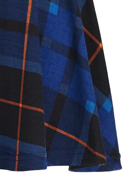 Rebel Republic - Check Skirt Navy
