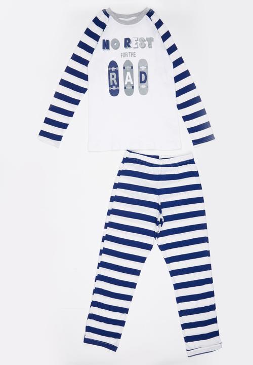 Rebel Republic - No Rest Pyjama Set Multi-colour