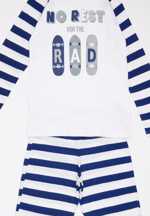Rebel Republic - No Rest Pyjama Set Multi-colour