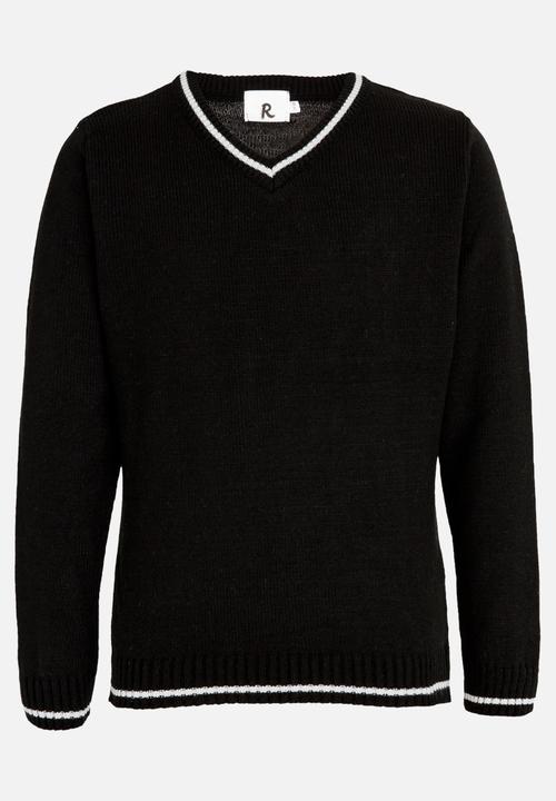 Rebel Republic - V-Neck Jersey Black