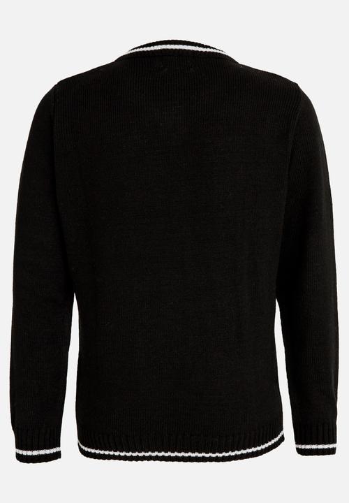 Rebel Republic - V-Neck Jersey Black