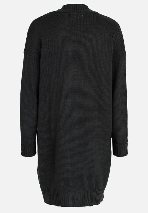 Rebel Republic - Cardigan with Pockets Charcoal