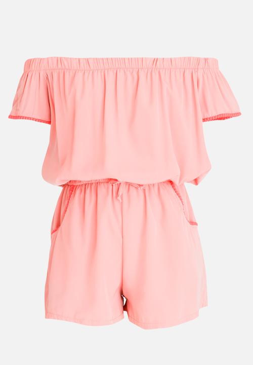 pale pink playsuit