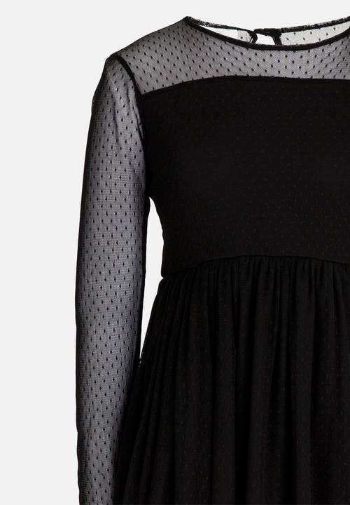 Rebel Republic - Mesh Dress Black