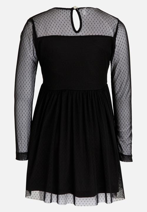 Rebel Republic - Mesh Dress Black