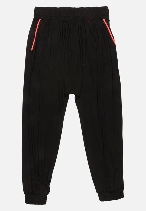Rebel Republic - Harem Pant Black