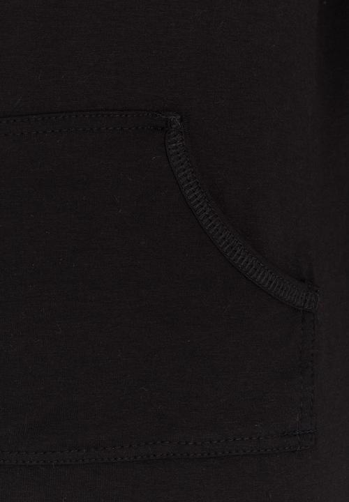 Rebel Republic - Hooded Dress Black