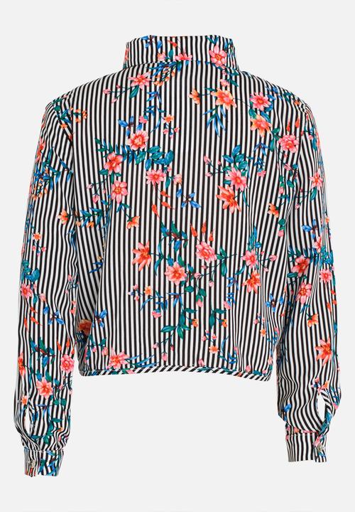 Rebel Republic - Front Tie Shirt White